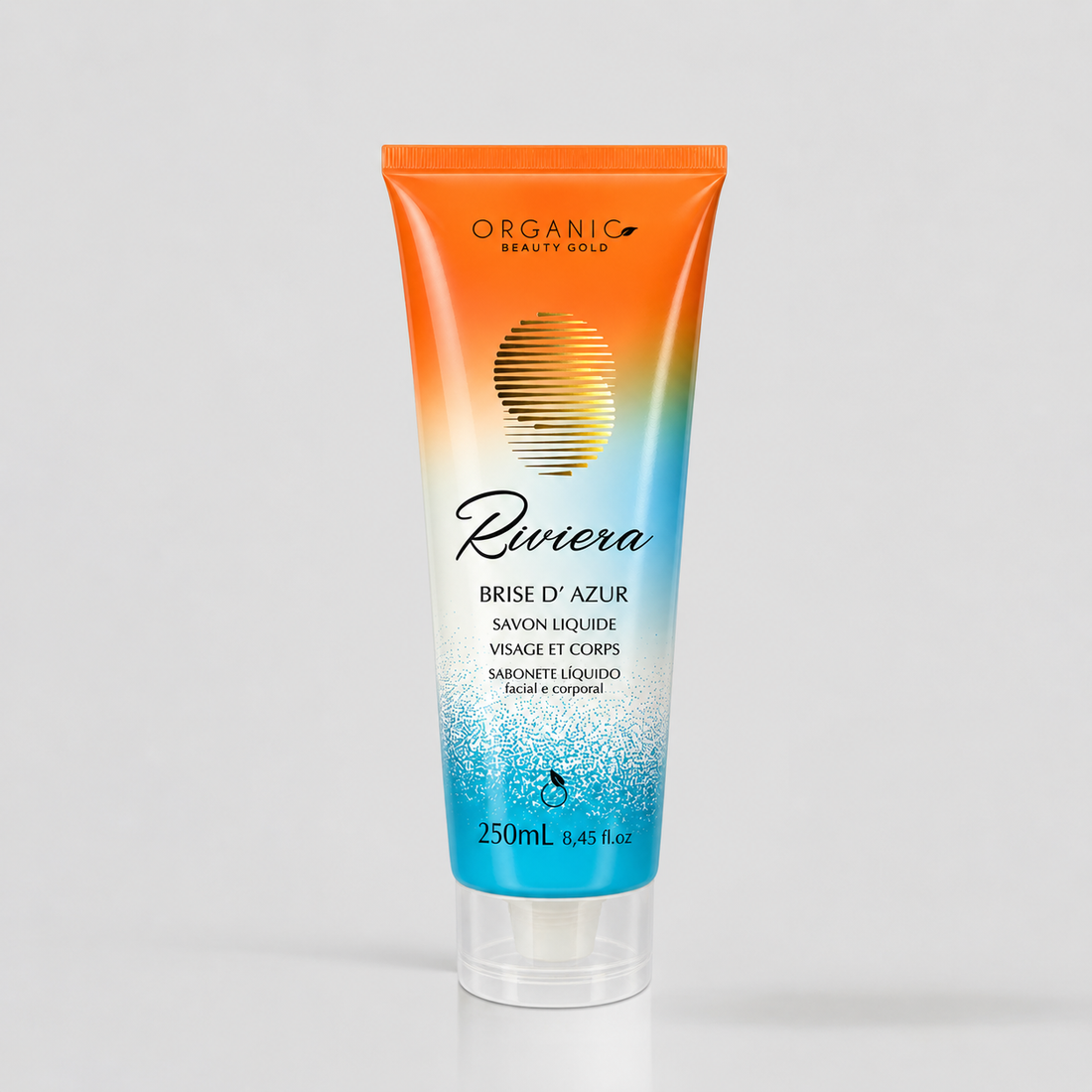 Savon liquide visage et corps 250ml - Riviera, Brise d'Azur