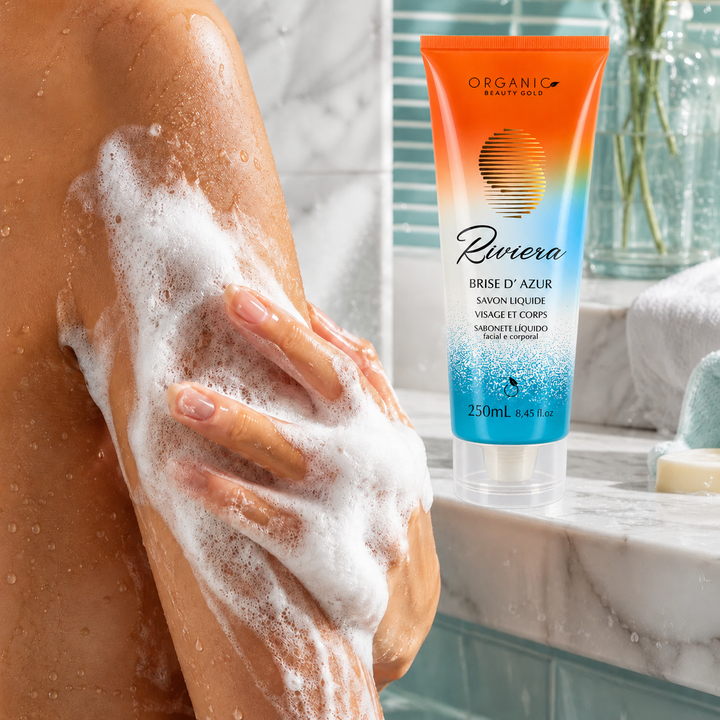 Savon liquide visage et corps 250ml - Riviera, Brise d'Azur