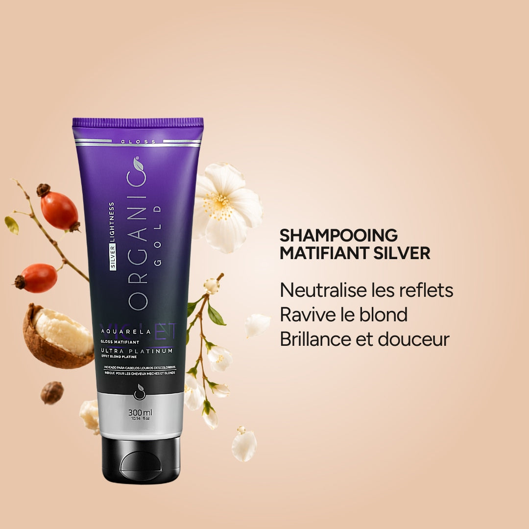 Shampoo - Silver - Mattifying and Illuminating - 300ml