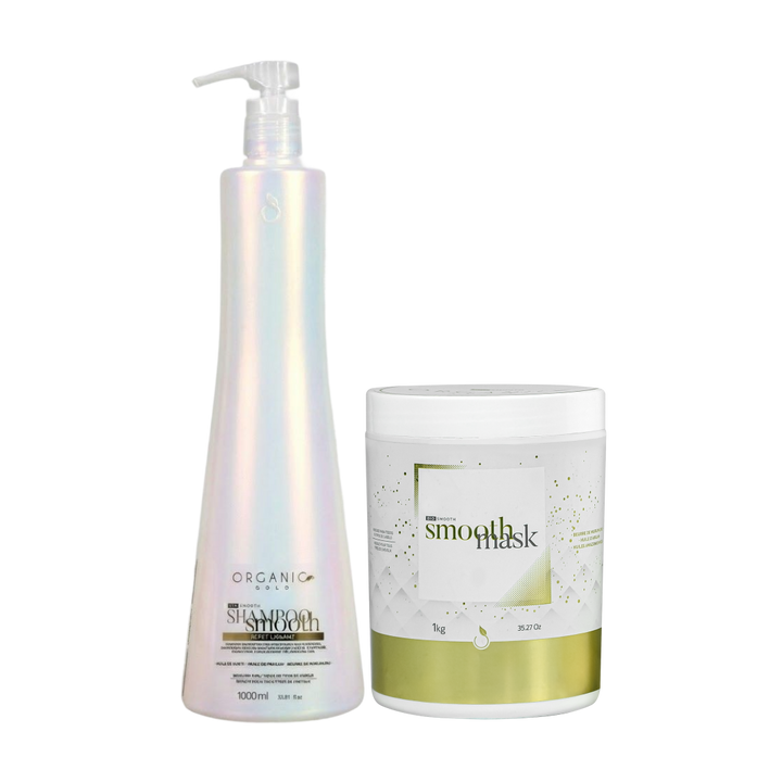 Kit de Soin - Shampooing + Masque Capillaire – Smooth (Printemps)