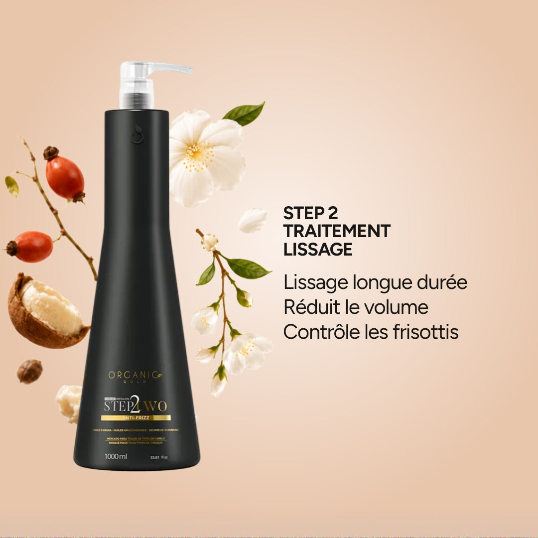 Lizze Extreme + Kit Lissage Brésilien Step 1,2,3 - 300ml