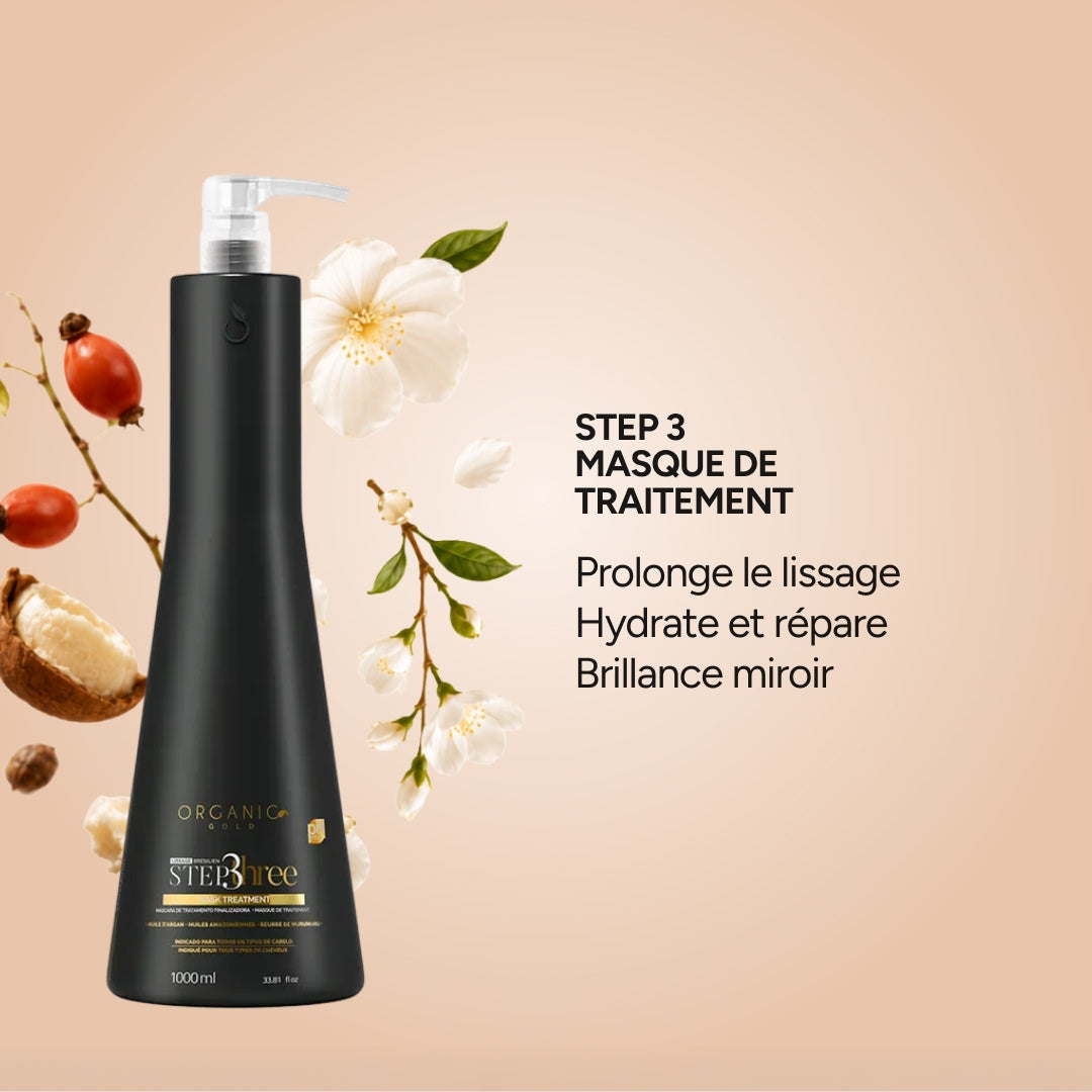 Lizze Extreme + Kit Lissage Brésilien Step 1,2,3 - 300ml