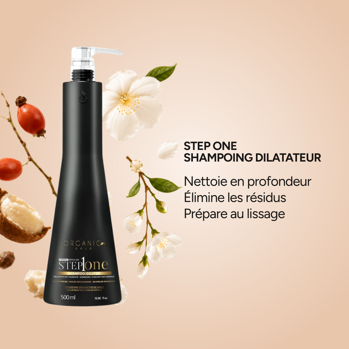 Shampooing Step 1 - Dilatateur Capillaire Pré-Lissage 500 ml